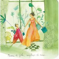 Carte Anne-Sophie Rutsaert - Maman et fille, complices et amies... - 14x14 cm